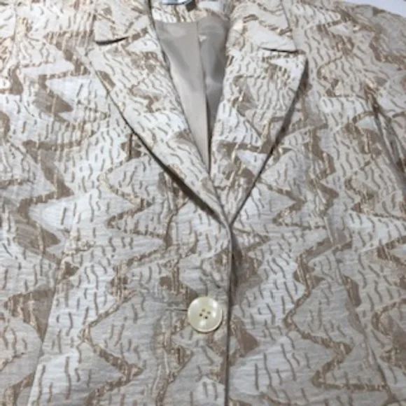 Harve Benard Blazer Single Button Front Size 10 - Picture 5 of 11